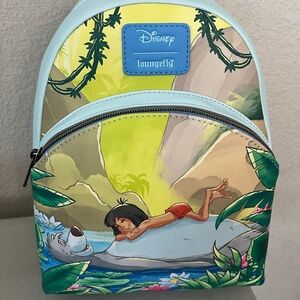 Loungefly Disney Jungle Book Green Mini Backpack